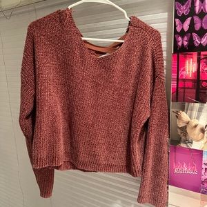 velvet sweater